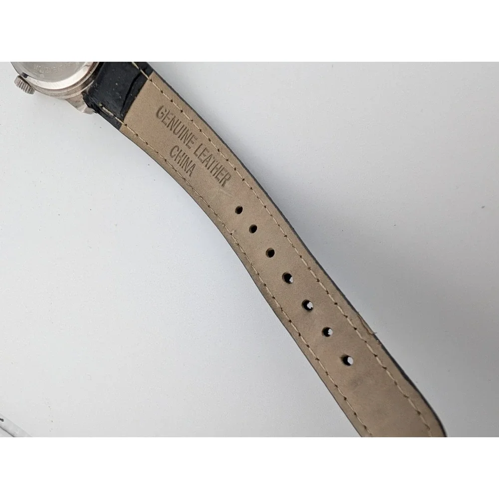 Disney Mickey Mouse Limited Release‎ Watch 33mm Case Leather Band- New Battery